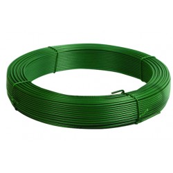 PAPILLON ZINCO PLAST. 1,6mm VERDE 100m FER053683 09/24