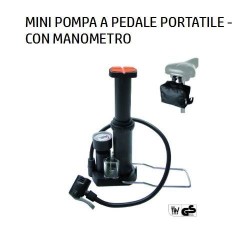 MAURER POMPA BICI A PEDALE PORTATILI FER095057 04/22