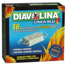 ACCENDIFUOCO DIAVOLINA LIGNITE 16 CUBI MAXI FER210116 02/24