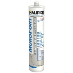 MAURER SILICONE ACRILICO BIANCO RUVIDO 310ml FER099419 07/24