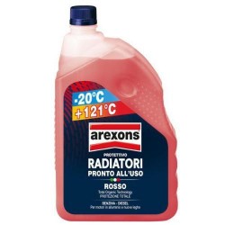 AREXONS ANTIGELO PROTETTIVO RADIATORE -20°C ROSSO 2L M/ALLUMINIO ARE80132 12/23