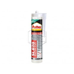 PATTEX SILICONE NEUTRO TESTA MORO SL 620 310ml FER231072 06/23