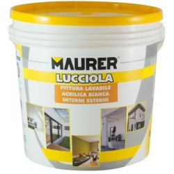 MAURER PITTURA LAVAB. ACRIL. INT/EST. 05L COPERCHIO GIALLO FER098253 5/24