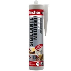 FISCHER SILICONE ACRILICO BIANCO LISCIO 310ml MAC51431 04/23