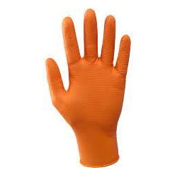 MAURER GUANTI NITRILE SPESS. ARANCIO GRIP M CF 50PZ FER082341 10/24