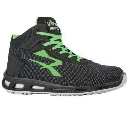 SCARPA ANTINFORTUNI UPOWER HARD GRIGIO/VERDE ALTE 41 S3 MAC79821 07/23