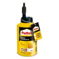 ADESIVO PATTEX POLIURETANICO LEGNO PU LIQUIDO D4 250g FER745941 01/24