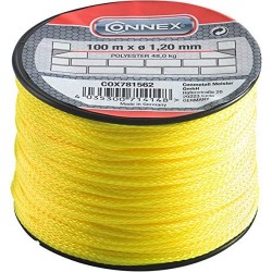 FILO X MURATORI GIALLO 1mm 100m UNI0713751 09/22