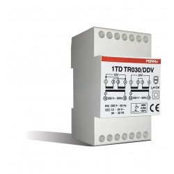 PERRY TRASFORMATORE 2M X SUONERIA 30VA 12-12-24V ( PER1TDTR030DDV ) 01/24