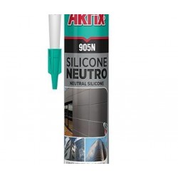 AKFIX SILICONE NEUTRO BIANCO 310ml (AK.905N12) 11/24