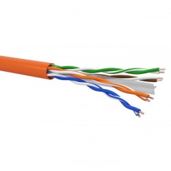 CAVO RETE CAT6 RSUT4H23 UTP LSZH 4X2XAWG23 ( QBX0502669ARBB1000 ) 05/23