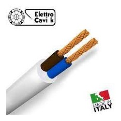 CAVO PLASTIG. 2X1,5mmq BIANCO ( FF5H05VVF21.50B ) 02/23