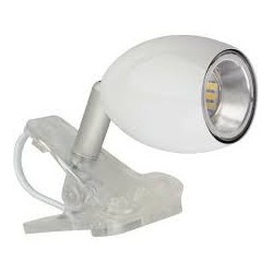 FARETTO A CLIP 18 LED 1,5W BIANCO MAL309560 01/23