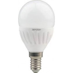 IMPERIA SFERA LED 9,0W (66W) E14 FREDDA 4000°K 25000h (LAFI6012628) 12/23