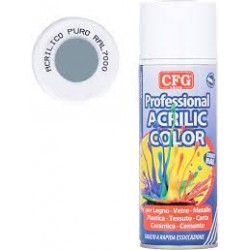 CFG SPRAY GRIGIO RAL 7000 ACRIL. 400ml (SP7000) 01/24