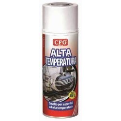 CFG SPRAY BIANCO OPACO ALTA TEMPERATURA 400ml SILICONICO (S0520) 02/24