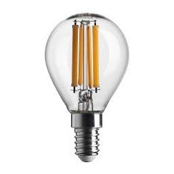 INNOLED SFERA LED FILO 6,0W (50W) E14 CALDA 3000°K 20000h (INNOLED5027) 12/23