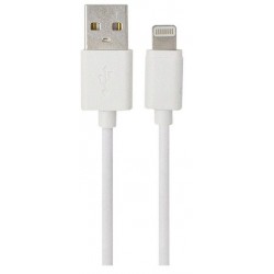 CAVETTO TELEFONICO USB BIANCO LIGHTNING 1m X APPLE IPHONE/IPAD FER653711 06/24