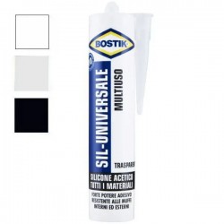 BOSTIK SILICONE ACETICO TRASP. UNIV. 280ml MAC07705 10/24