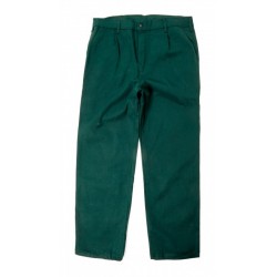 PANTALONE VERDE (54/56) XL COTONE 100% BASIC CEN25975 05/24