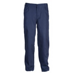 PANTALONI BLU (58/60) XXL COTONE 100% BASIC CEN25845 05/24