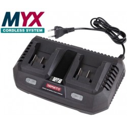 YAMATO CARICABATTERIE UNIV. DOPPIO MYX CBL 20 DUAL X BATT. LITIO 20V FER054115