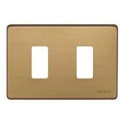 TICINO MAGIC PLACCA 2P BRONZO (TICI 503/2/BR) 08/24