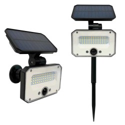 INNOLED FARO LED 8W PANNELLO SOLARE 4000K + PICCHETTO (INNOPS11850) 06/24