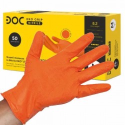 MAURER GUANTI NITRILE SPESS. ARANCIO GRIP XXL CF 50PZ MAC77674 10/24